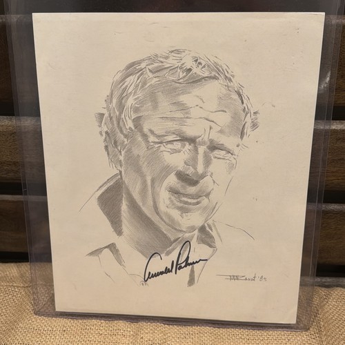 1985 arnold palmer firmato van - palmer,
